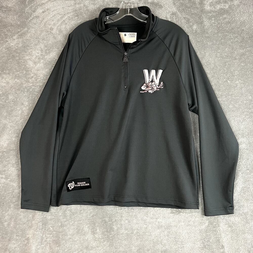 Washington Nationals City Connect Cherry Blossom Quarter Zip Mens S Baseball